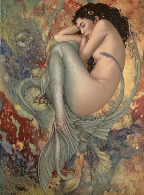 Sleeping Mermaid 